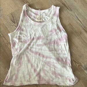 Chaser Cream Sleeveless Tank Top